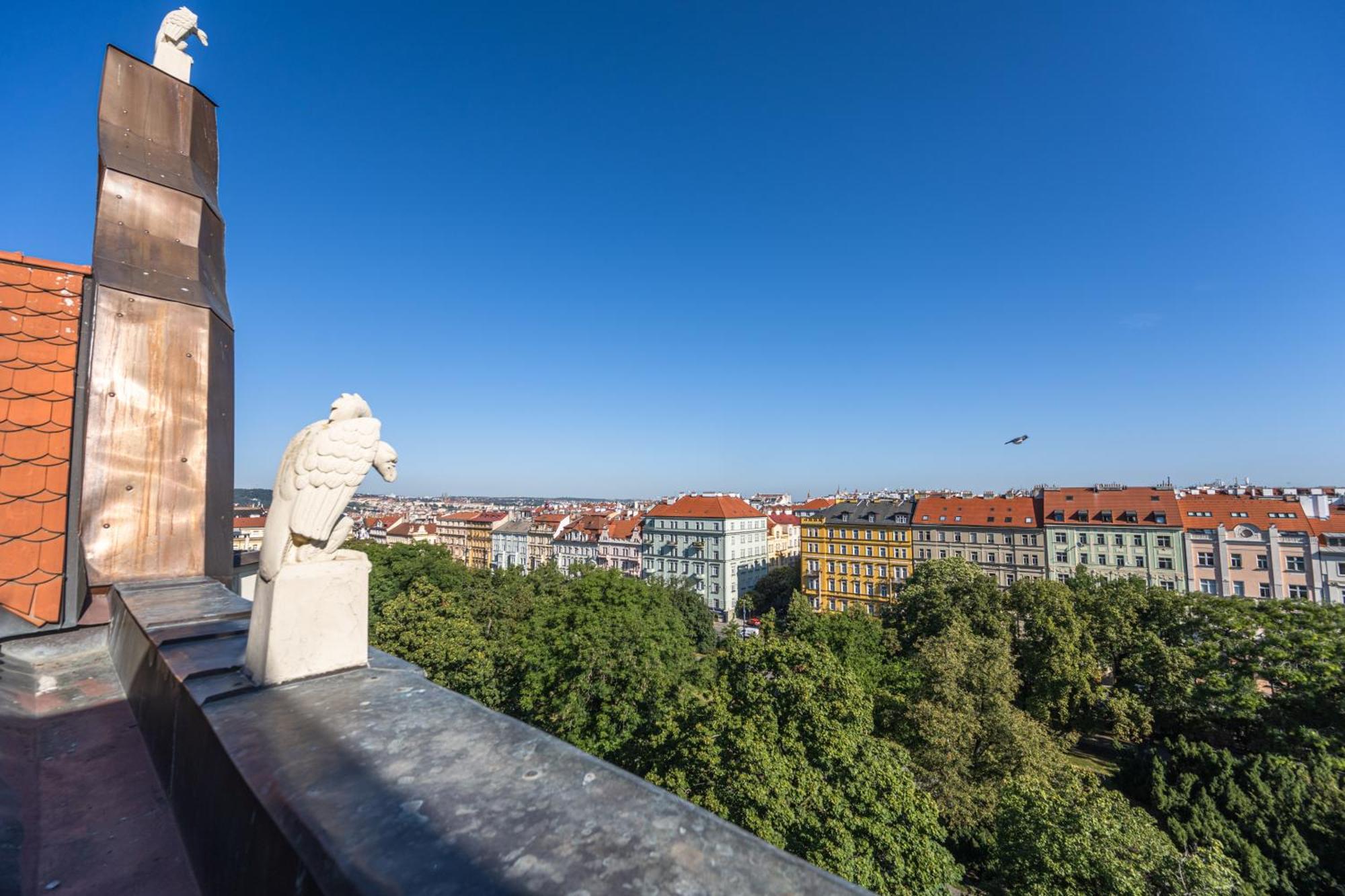 Jiriho Z Podebrad Apartments براغ المظهر الخارجي الصورة