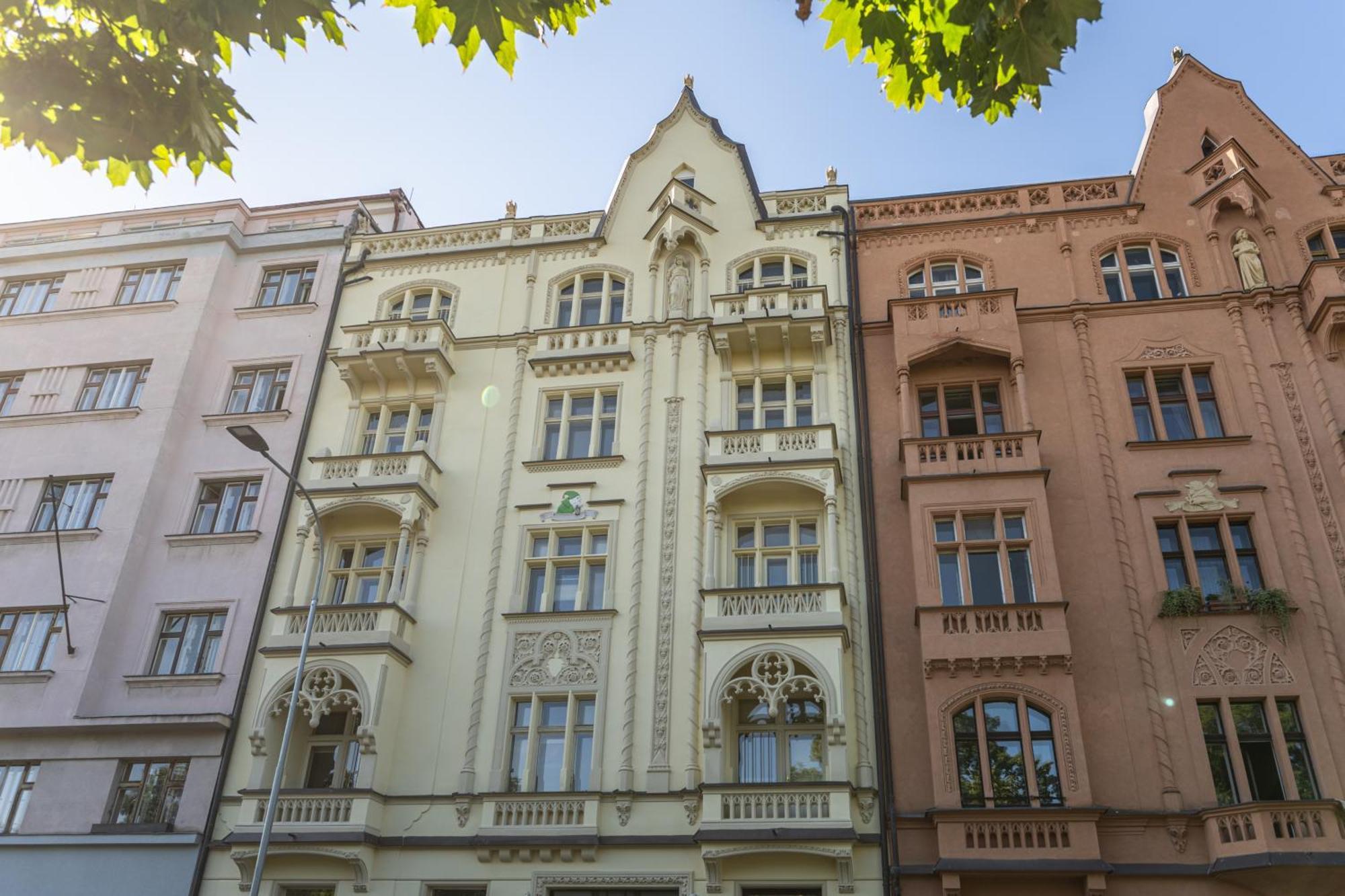 Jiriho Z Podebrad Apartments براغ المظهر الخارجي الصورة